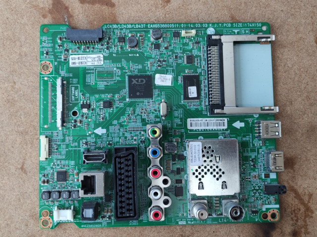 LG 39LB561V EAX65388005 EBT62973018 LCD Main Board