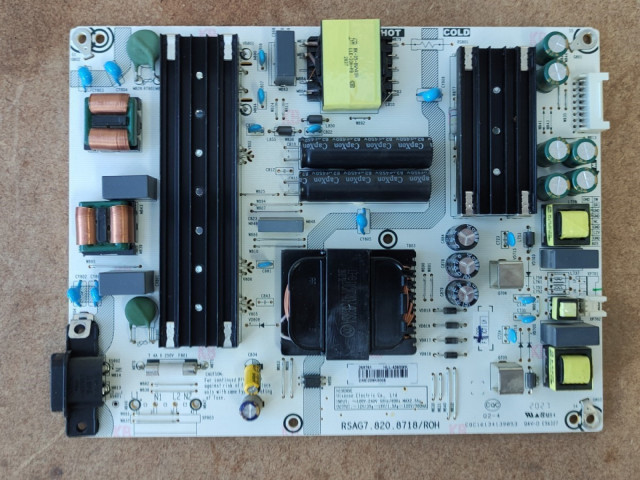 Hisense H58AE6100UK RSAG7.820.8349/ROH LCD Power Supply